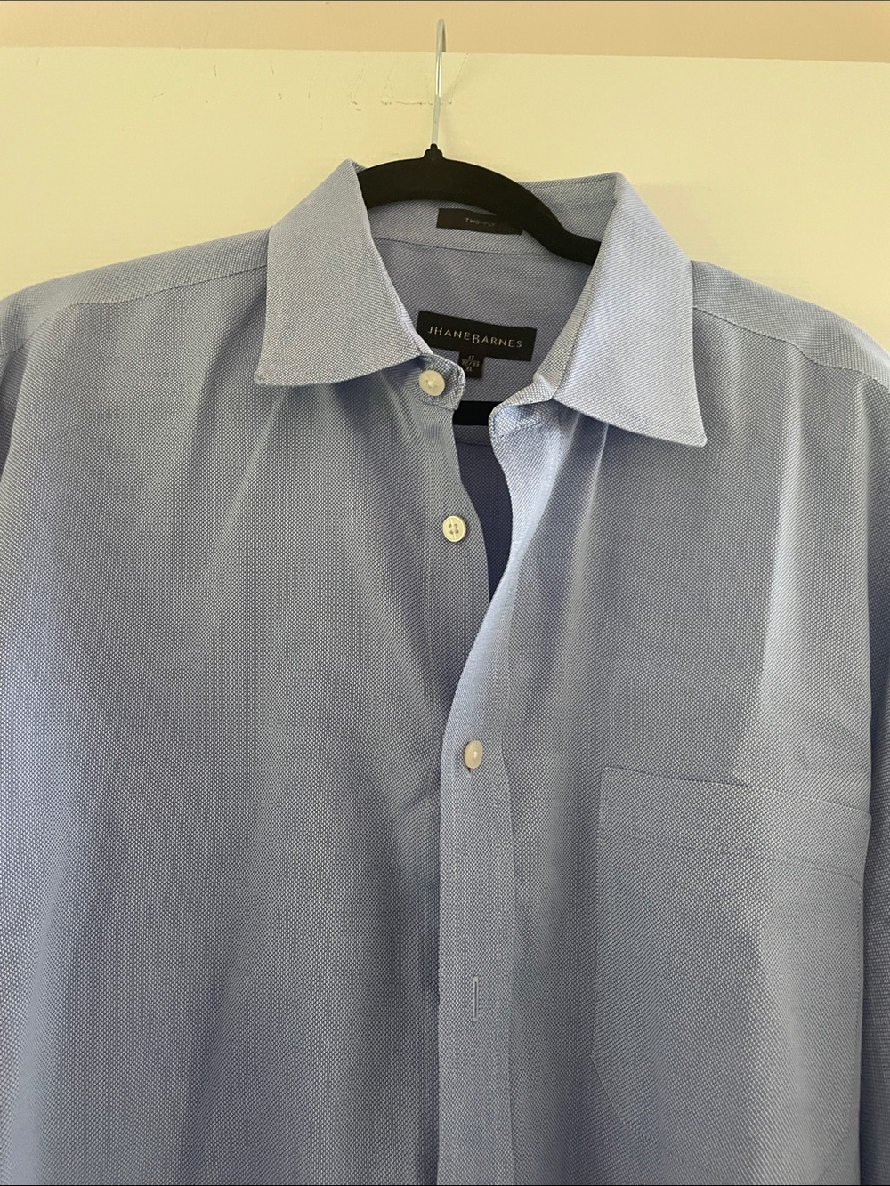 Jhane Barnes Light Blue Men's Dress Shirt
